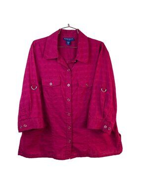 SUMMER CLEARANCE Karen Scott Size 1X Shirt